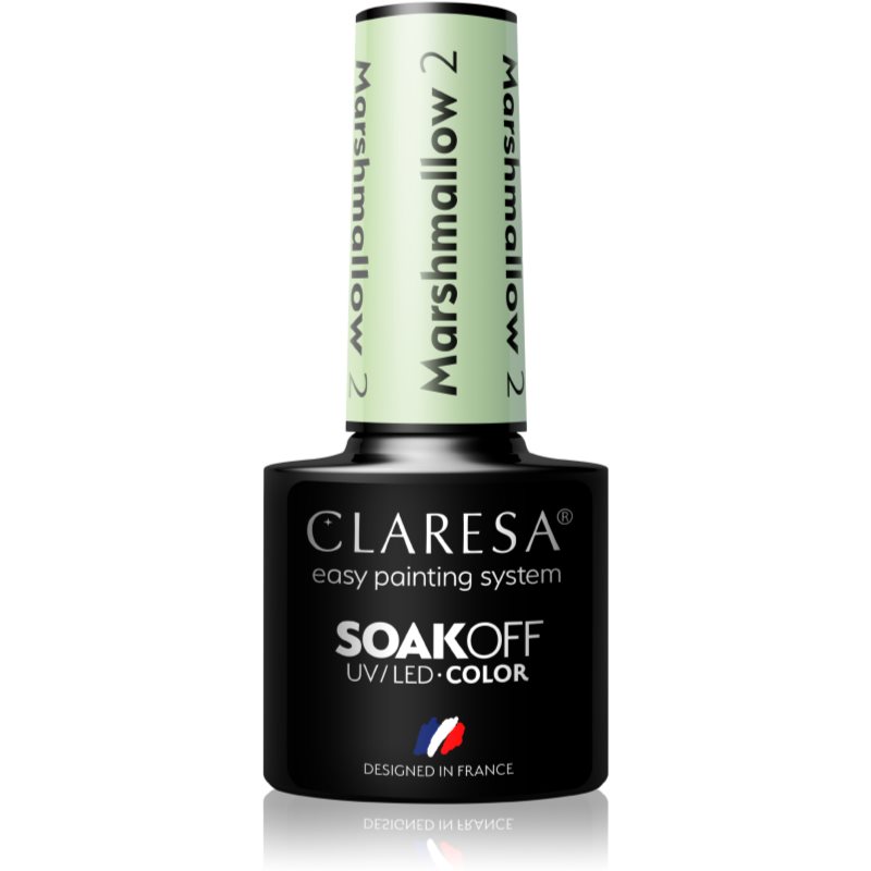 Claresa SoakOff UV/LED Color Marshmallow τζελ βερνίκι νυχιών απόχρωση 2 5 γρ