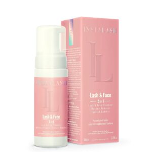 Instalash LASH & FACE Cleansing Foam with Eyelash Conditioner (100ml)