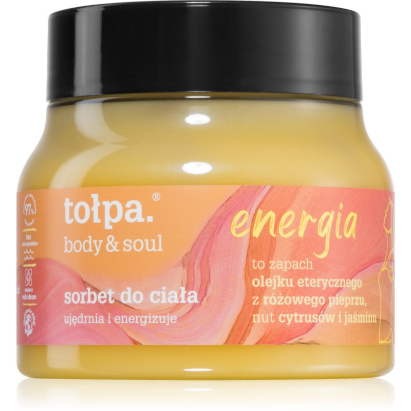 Tołpa Body > Soul Energy ενυδατική σορμπέ σώματος με ανθεκτικά αποτελέσματα 250 ml