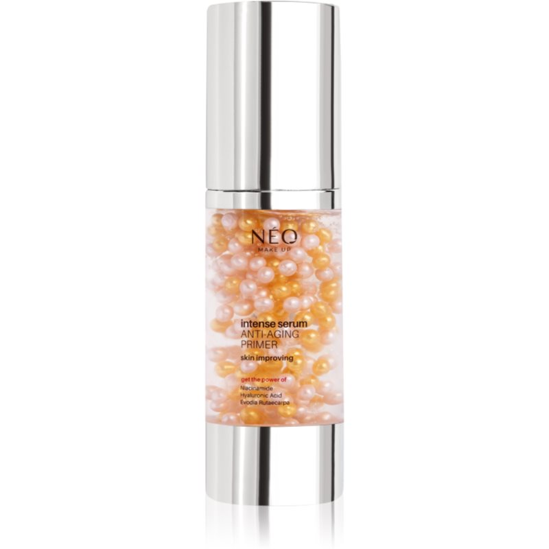 NEO MAKE UP Intense Serum Anti-Aging Primer λαμπρυντική και λειαντική βάση ενάντια στις ρυτίδες 30 ml