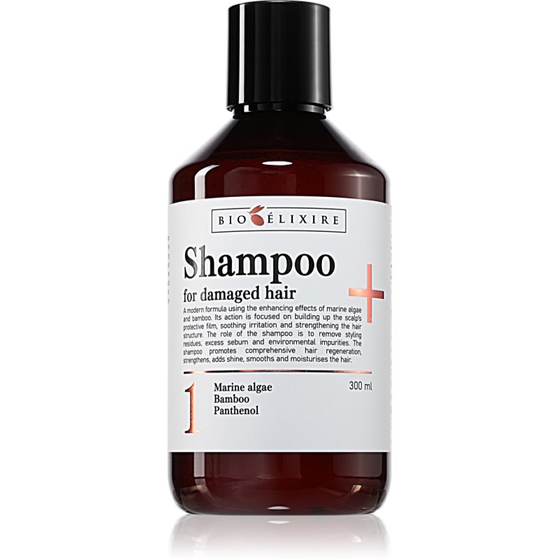 Bioélixire For Damaged Hair δυναμωτικό σαμπουάν για ταλειπωρημένα μαλλιά 300 ml