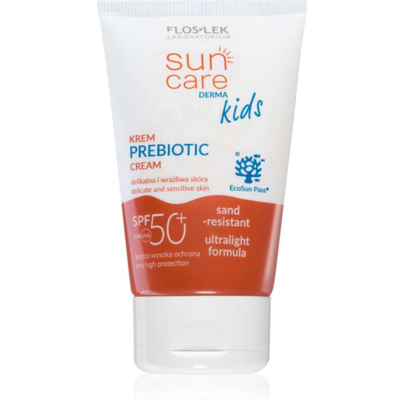 FlosLek Laboratorium Sun Care Derma Kids προστατευτική παιδική κρέμα με προβιοτικά SPF 50+ 50 μλ