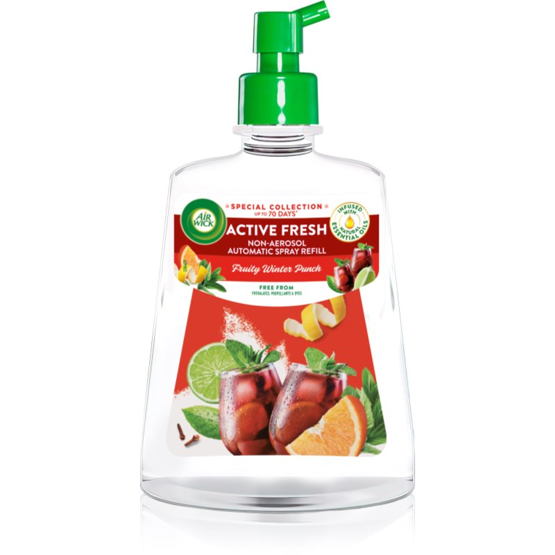 Air Wick Active Fresh Family Winter Punch αποσμητικό χώρου ανταλλακτικό 228 ml