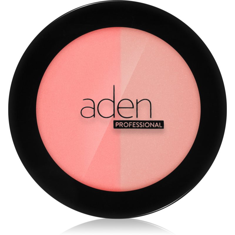 Aden Cosmetics Matt > Glow Blush Duo λαμπρυντικό ρουζ απόχρωση 01 19 γρ