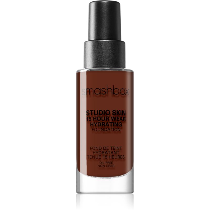 Smashbox Studio Skin 24 Hour Wear Hydrating Foundation ενυδατικό μεικ απ απόχρωση 4.6 Very Deep With Cool Undertone 30 ml