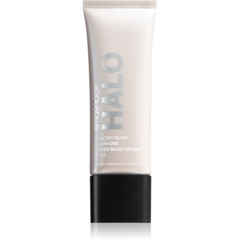 Smashbox Halo Healthy Glow All-in-One Tinted Moisturizer SPF 25 ενυδατική κρέμα με χρώμα και αποτέλεσμα λάμψης SPF 25 απόχρωση Medium Tan 40 ml