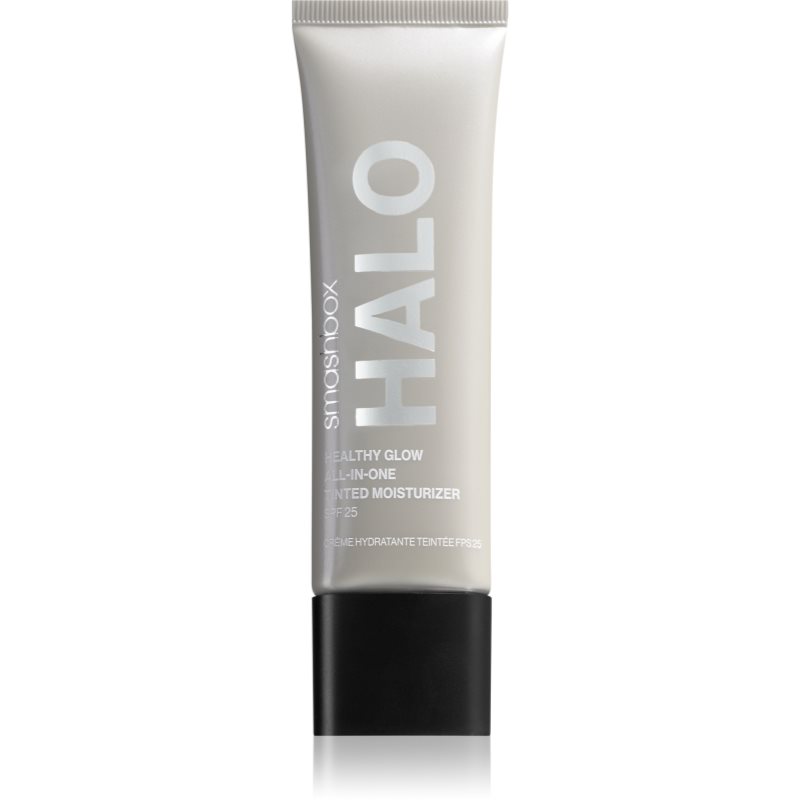 Smashbox Halo Healthy Glow All-in-One Tinted Moisturizer SPF 25 Mini ενυδατική κρέμα με χρώμα και αποτέλεσμα λάμψης SPF 25 απόχρωση Light 12 ml