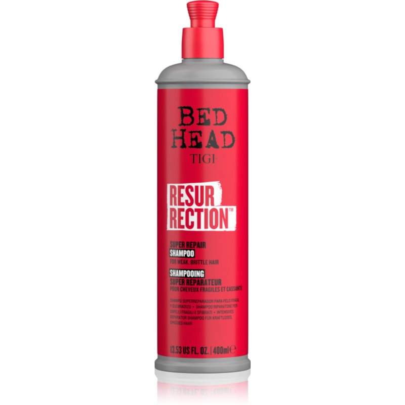 TIGI Bed Head Ressurection θεραπευτικό σαμπουάν για αδύναμα, ταλαιπωρημένα μαλλιά 400 ml