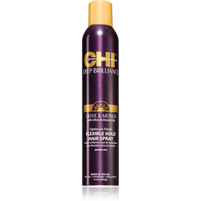 CHI Brilliance Flexible Hold Hair Spray λακ μαλλιών για ελαφρύ κράτημα 284 γρ