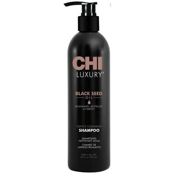 CHI Luxury Black Seed Oil Blend Gentle Cleansing Shampoo (739ml)