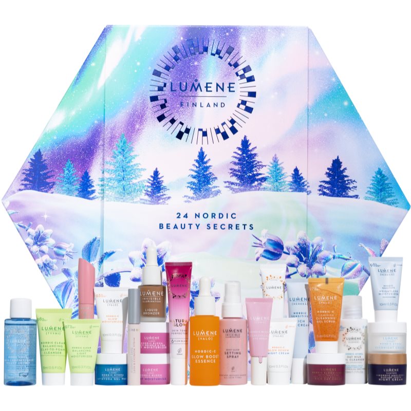 Lumene 24 Nordic Beauty Secrets Χριστουγεννιάτικο ημερολόγιο