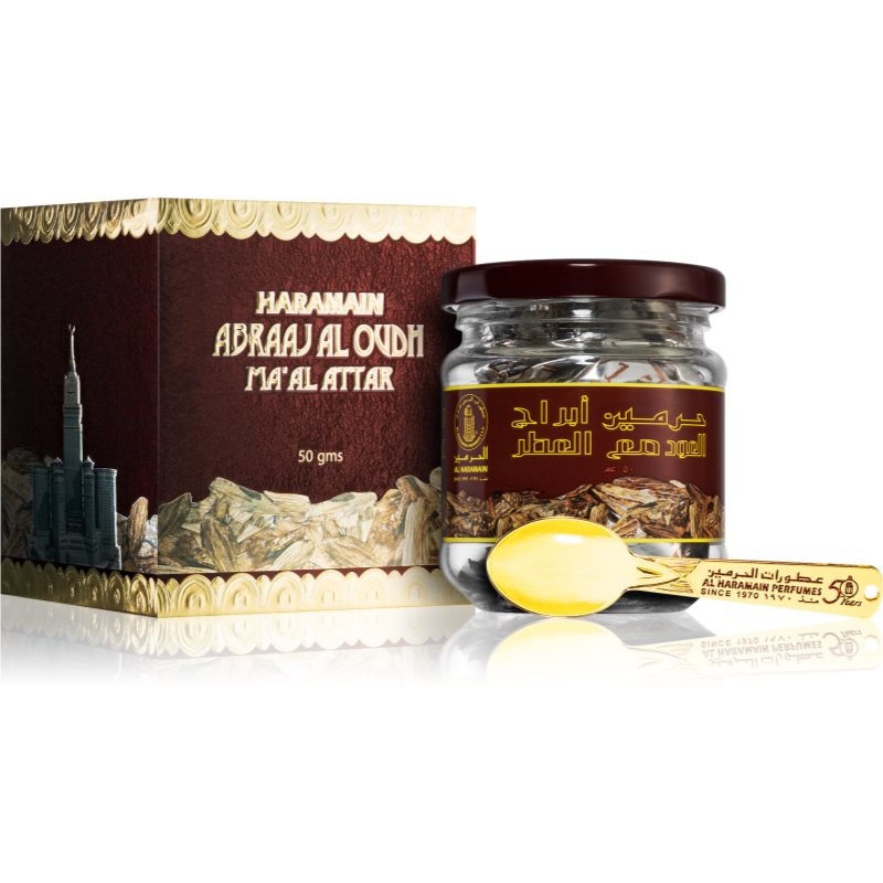 Al Haramain Abraaj Al Oudh Ma'Al Attak λιβάνι 50 γρ