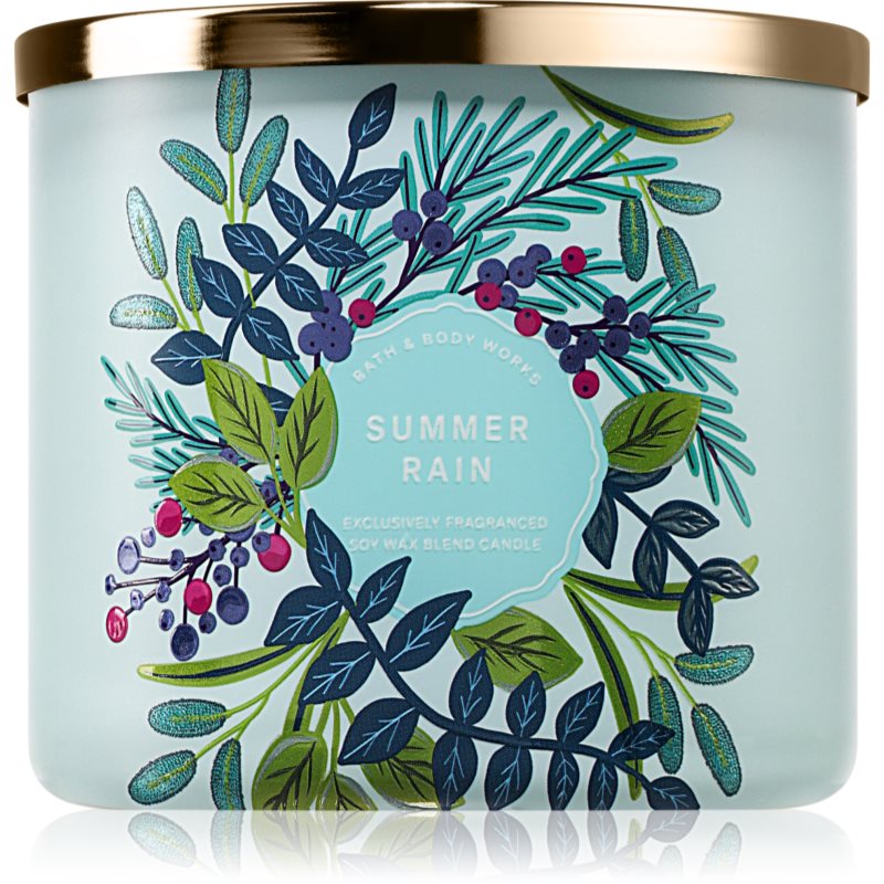 Bath > Body Works Summer Rain αρωματικό κερί 411 γρ