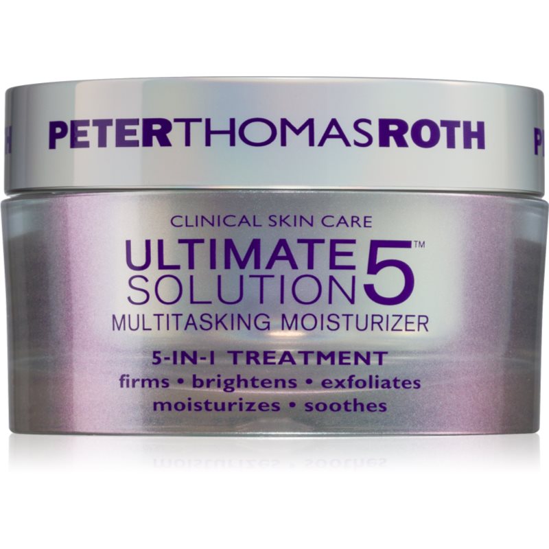 Peter Thomas Roth Ultimate Solution 5 Multitasking Moisturizer πλούσια ενυδατική κρέμα μέρα και βράδυ 50 ml