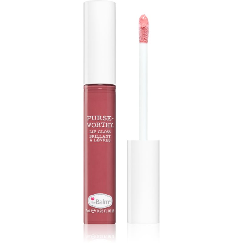 theBalm Purseworthy ενυδατικό λιπ γκλος με βούτυρο καριτέ απόχρωση Clutch 7 ml