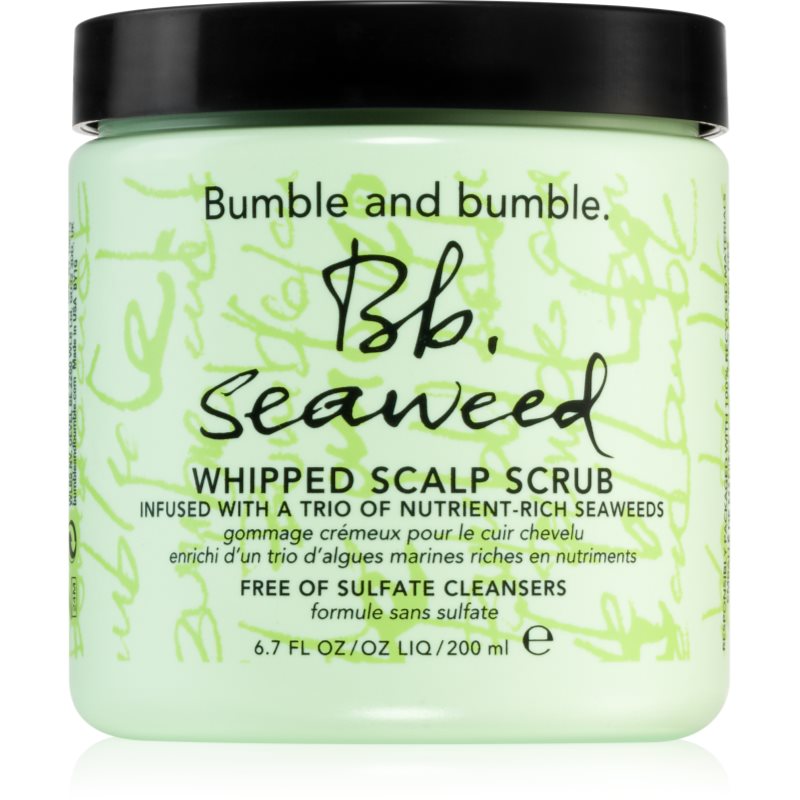 Bumble and bumble Seaweed Scalp Scrub απολέπιση μαλλιών με εκχύλισμα από φύκια 200 μλ