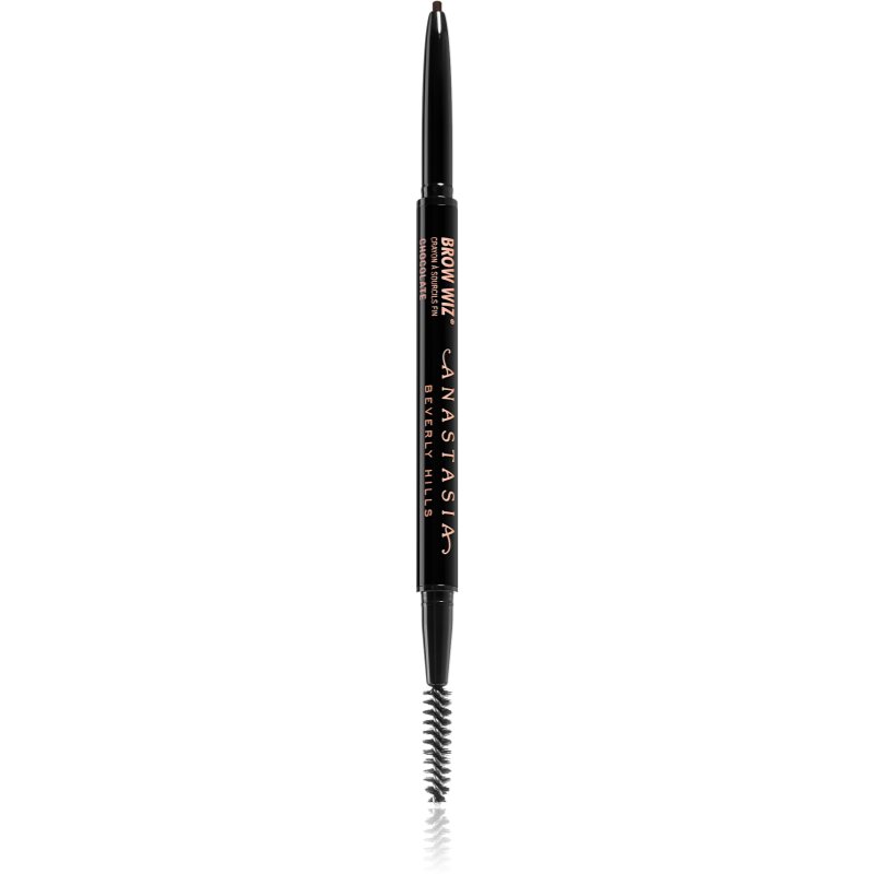 Anastasia Beverly Hills Brow Wiz ακριβής μολύβι για τα φρύδια απόχρωση Dark Brown 0,09 γρ