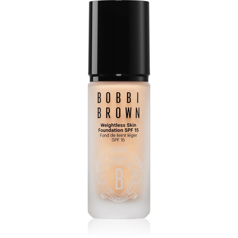 Bobbi Brown Weightless Skin Foundation SPF 15 Mini μακράς διαρκείας ματ μεικ απ με ενυδατικό αποτέλεσμα απόχρωση Natural Tan 13 ml