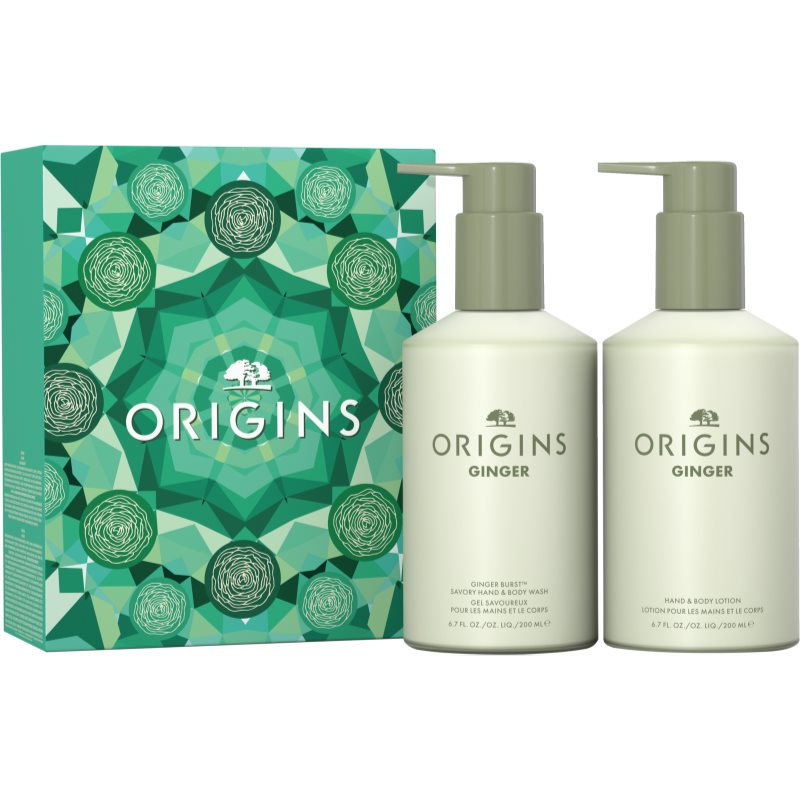 Origins Holiday Ginger Aromatic Hand Wash > Lotion Duo σετ δώρου για το σώμα