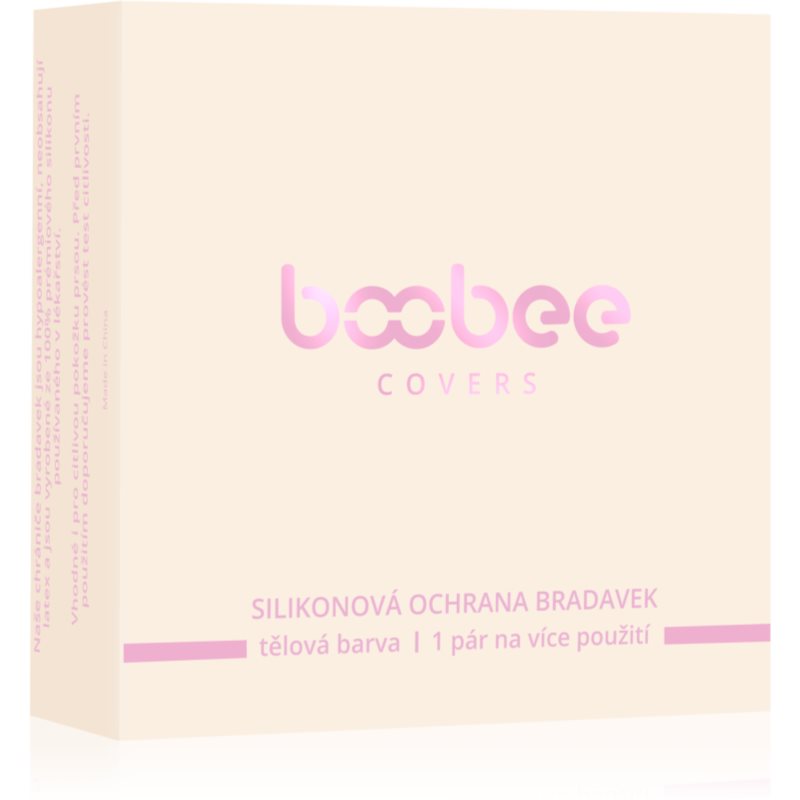 Boobee Covers προστατευτικό θηλών από σιλικόνη απόχρωση Skin color 2 τμχ