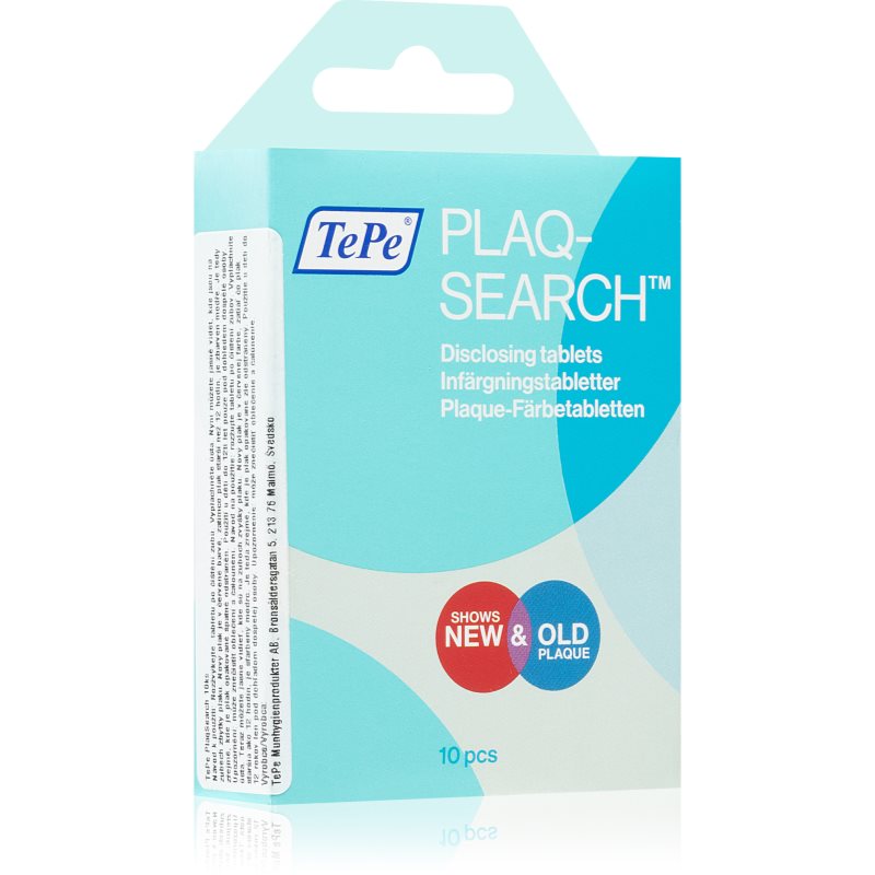 TePe PlaqSearch Δισκία αποκάλυψης πλάκας 10 τμχ