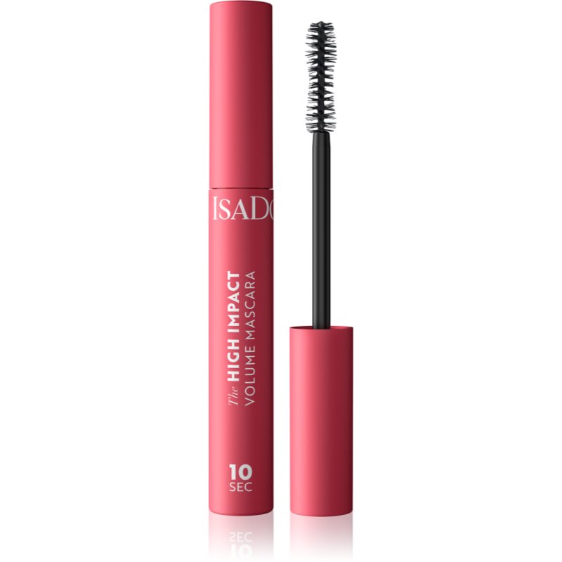 IsaDora 10 Sec High Impact Volume μάσκαρα όγκου απόχρωση 01 Black 9 ml