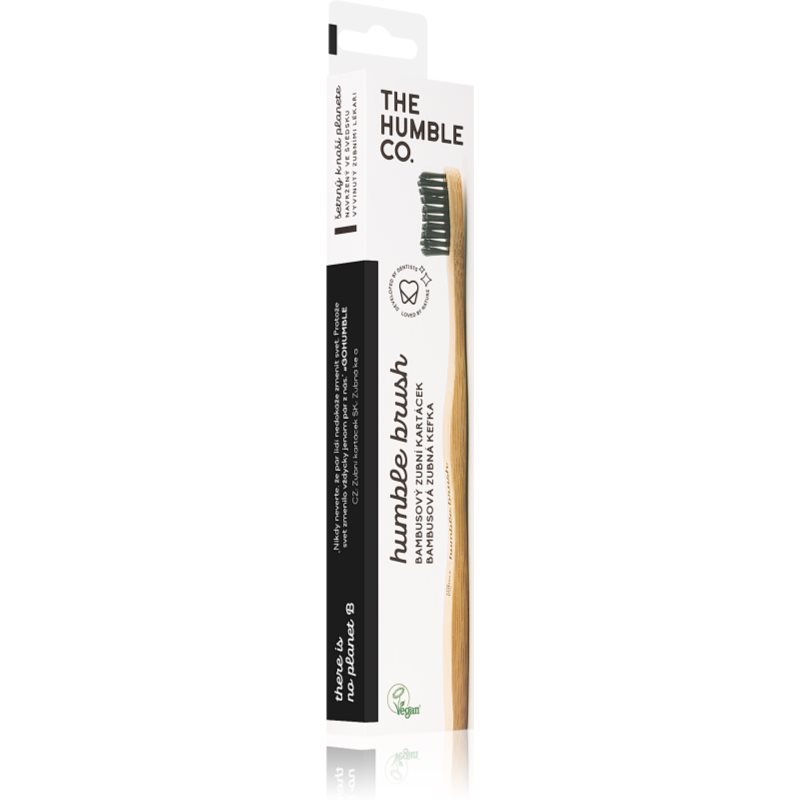 The Humble Co. Brush Adult-Medium μπαμπού οδοντόβουρτσα μέτριο 1 τμχ