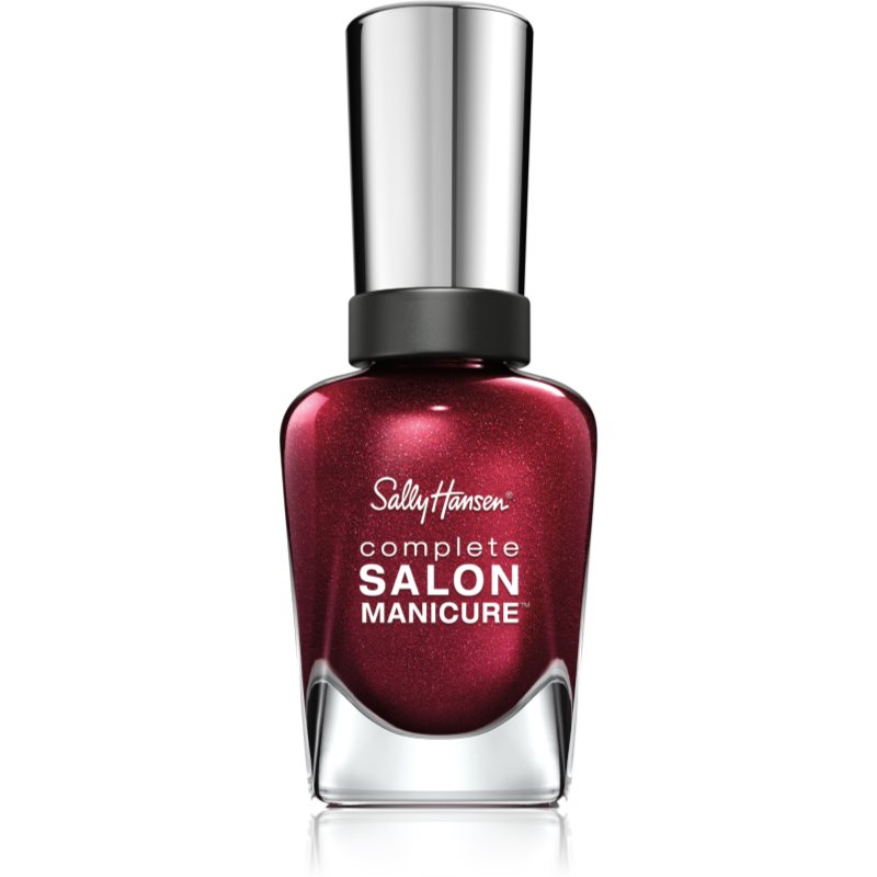 Sally Hansen Complete Salon Manicure δυναμωτικό βερνίκι νυχιών απόχρωση 411 Wine Not 14.7 ml