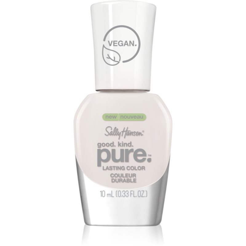 Sally Hansen Good. Kind. Pure. βερνίκι νυχιών μακράς διαρκείας με ανθεκτικά αποτελέσματα απόχρωση White Tea 10 ml