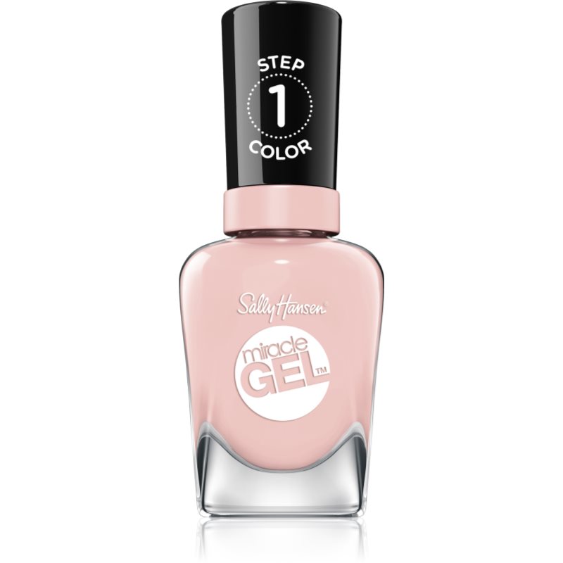 Sally Hansen Miracle Gel™ τζελ βερνίκι νυχιών χωρίς τη χρήση των UV/LED λαμπτήρων απόχρωση 248 Once Chiffon A Time 14,7 ml