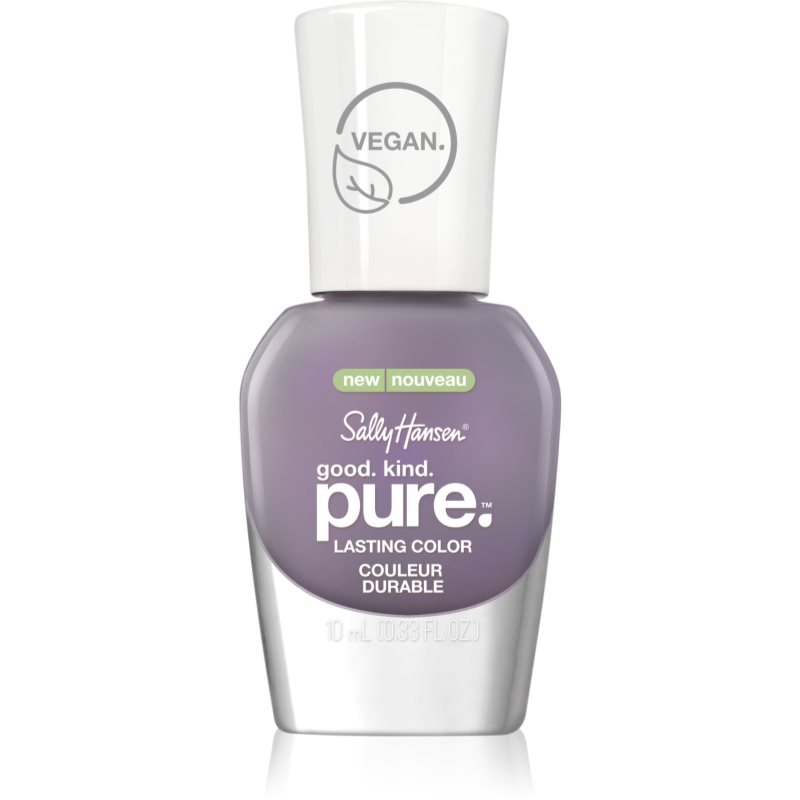 Sally Hansen Good. Kind. Pure. βερνίκι νυχιών μακράς διαρκείας με ανθεκτικά αποτελέσματα απόχρωση Lavender Haze 10 ml