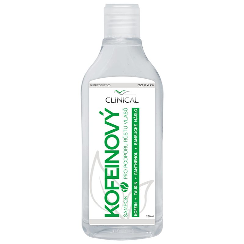 Clinical Caffeine shampoo φροντίδα για τα μαλλιά για αδύναμα μαλλιά που είναι επιρρεπή σε τριχόπτωση 250 ml