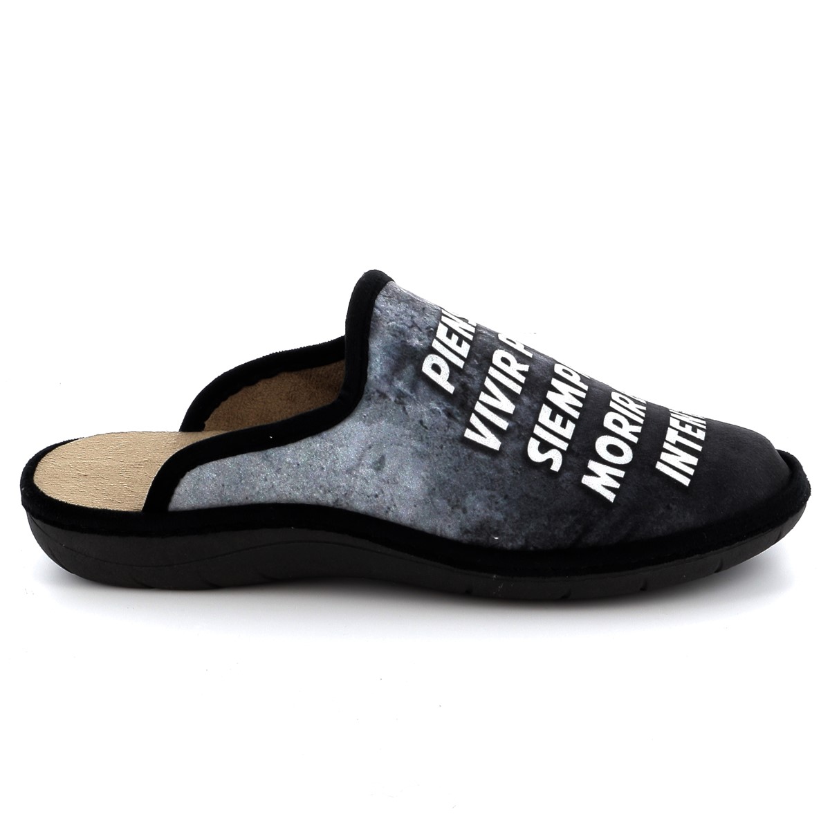 Ανδρική Παντόφλα Adam's Χρώματος Μαύρο 754-21501-15