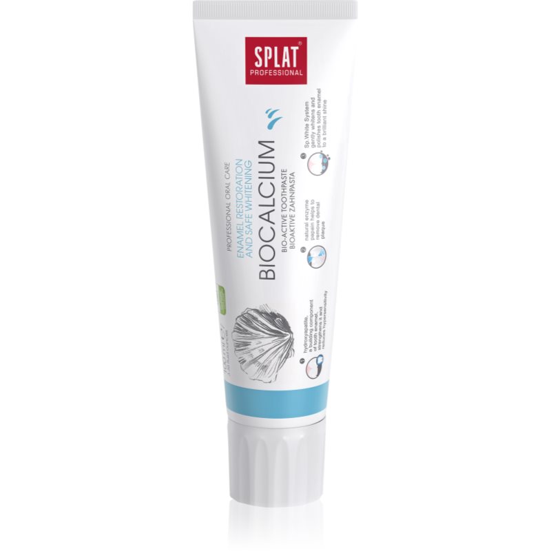 Splat Professional Biocalcium βιοδραστική οδοντόκρεμα για την αποκατάσταση του σμάλτου δοντιών και ήπια λέυκανση 100 γρ