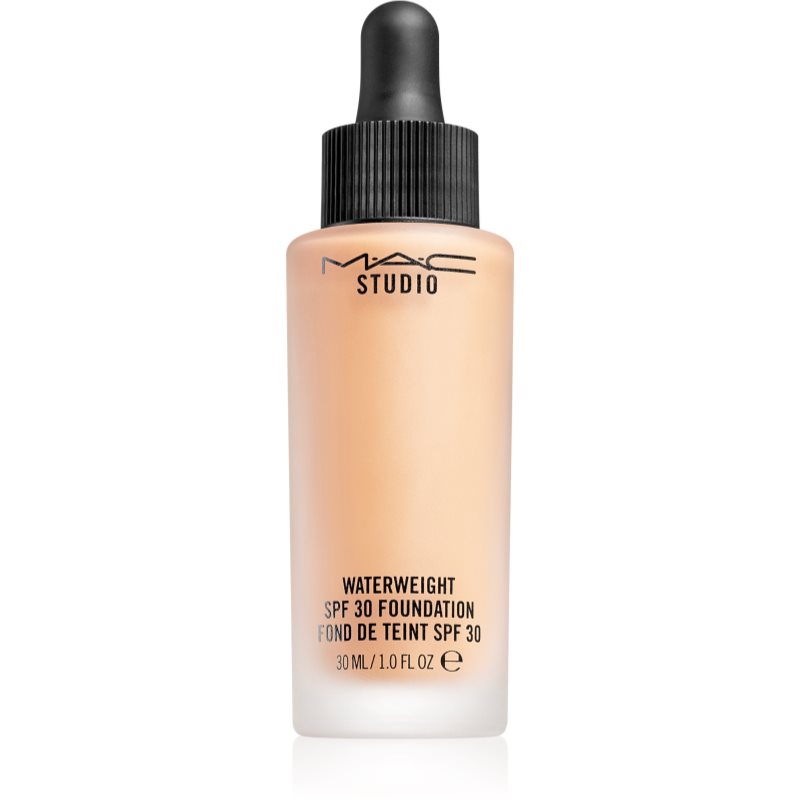 MAC Cosmetics Studio Waterweight SPF 30 Foundation ελαφρύ ενυδατικό μεικ απ SPF 30 απόχρωση NC 30 30 ml
