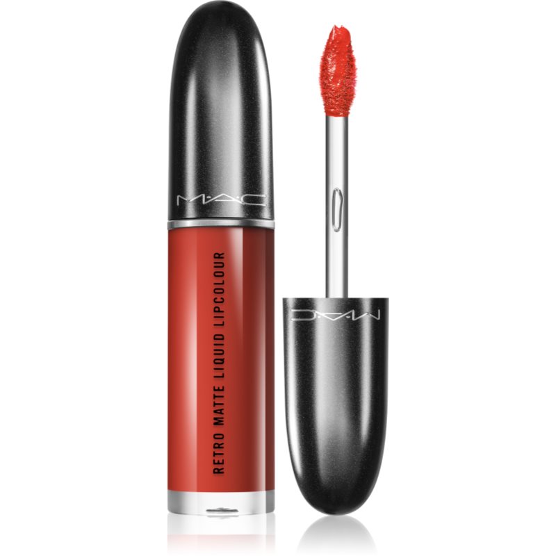 MAC Cosmetics Retro Matte Liquid Lipcolour ματ υγρό κραγιόν απόχρωση Quite the Standout 5 ml