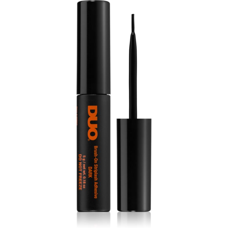 MAC Cosmetics Duo Brush On Striplash κόλλα για ψεύτικες βλεφαρίδες με βούρτσα απόχρωση Dark Tone 5 γρ