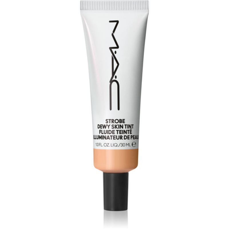 MAC Cosmetics Strobe Dewy Skin Tint τονωτική κρέμα ενυδάτωσης με χρώμα απόχρωση Medium 1 30 ml