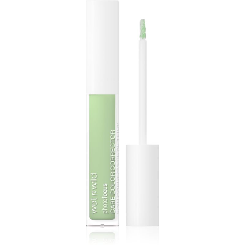 Wet n Wild Photo Focus υγρό κονσίλερ απόχρωση Green 3,3 ml