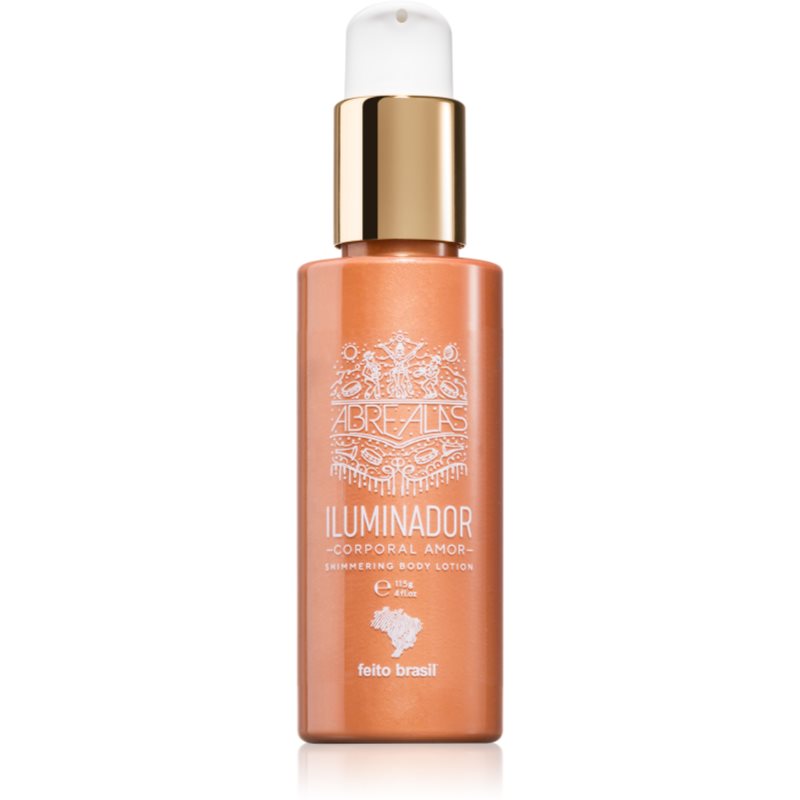 feito brasil Abre Alas Mist για το σώμα για λαμπερή λάμψη απόχρωση Rose Gold 115 γρ