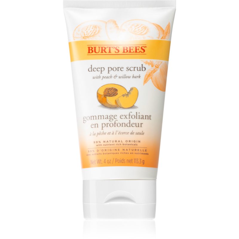 Burt’s Bees Peach > Willow Bark scrub βαθιάς απολέπισης 113,3 γρ