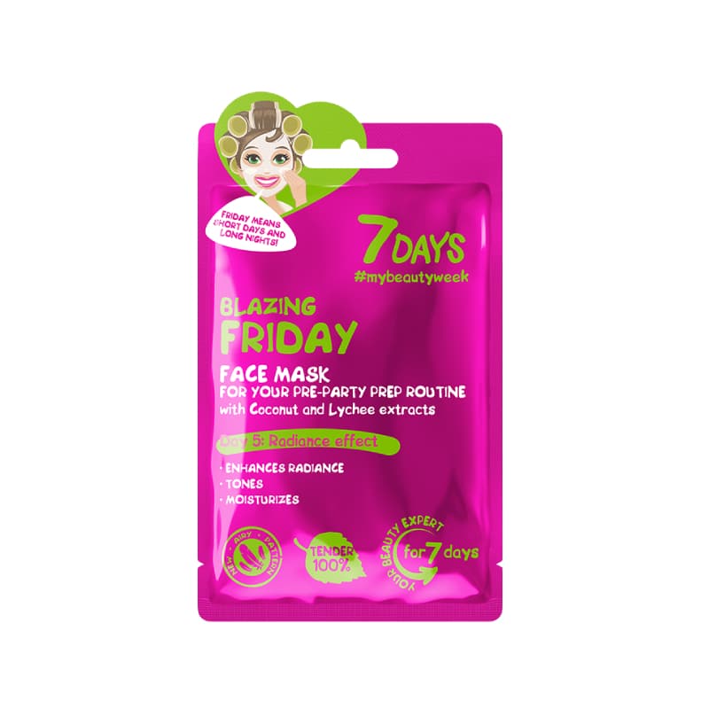 7DAYS Blazing Friday Sheet Mask 28g