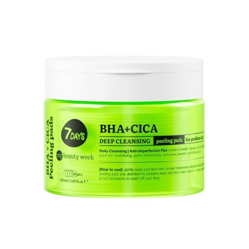 7DAYS Deep Cleansing Peeling Pads BHA+CICA