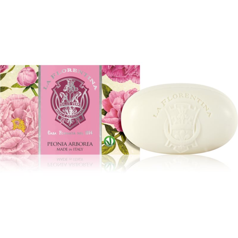 La Florentina Arboreal Peony Bath Soap φυσικό στερεό σαπούνι παιωνία 300 γρ