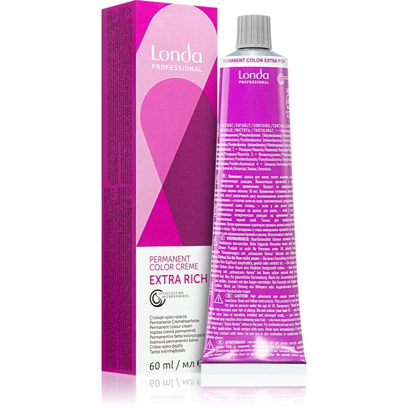 Londa Professional Permanent Color Extra Rich μόνιμη βαφή μαλλιών 8/41 60 ml