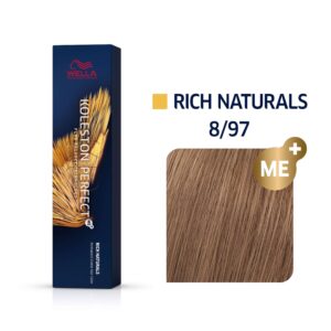 Wella Professionals Koleston Perfect Me+ Rich Naturals 8/97 - Ξανθό Ανοιχτό Σαντρέ Καστανό (60ml)