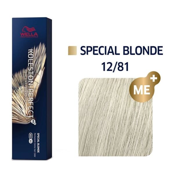 Wella Professionals Koleston Perfect Me+ Special Blonde 12/81 - Special Blonde Περλέ Σαντρέ (60ml)
