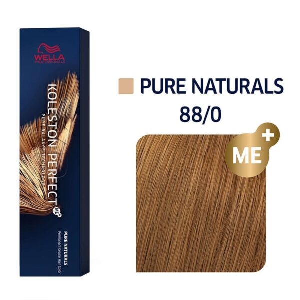 Wella Professionals Koleston Perfect Me+ Pure Naturals 88/0 - Ξανθό Ανοιχτό (60ml)