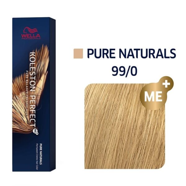Wella Professionals Koleston Perfect Me+ Pure Naturals 99/0 - Ξανθό Πολύ Ανοιχτό (60ml)