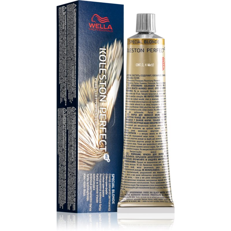 Wella Professionals Koleston Perfect ME+ Special Blonde μόνιμη βαφή μαλλιών απόχρωση 12/89 60 ml